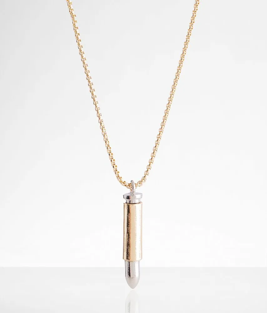 Bullet Pendant 23" Necklace