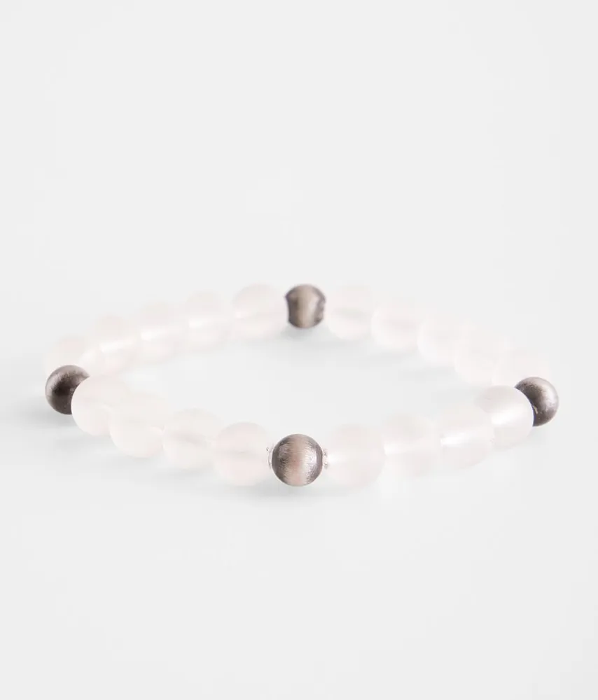 Clear Beaded Bracelet