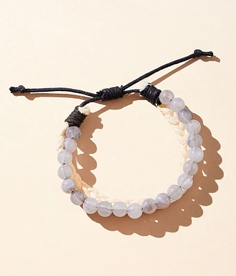 BKE Bead & Braided Bracelet