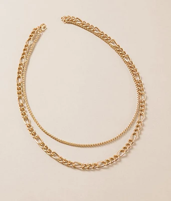 BKE 2 Pack 19" & 21" Necklace Set