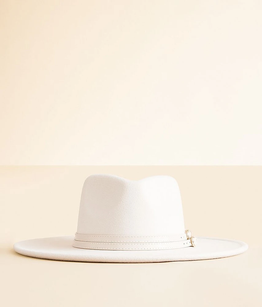Buckle Banded Panama Hat