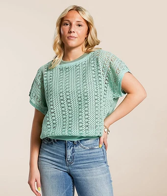Daytrip Open Stitch Top