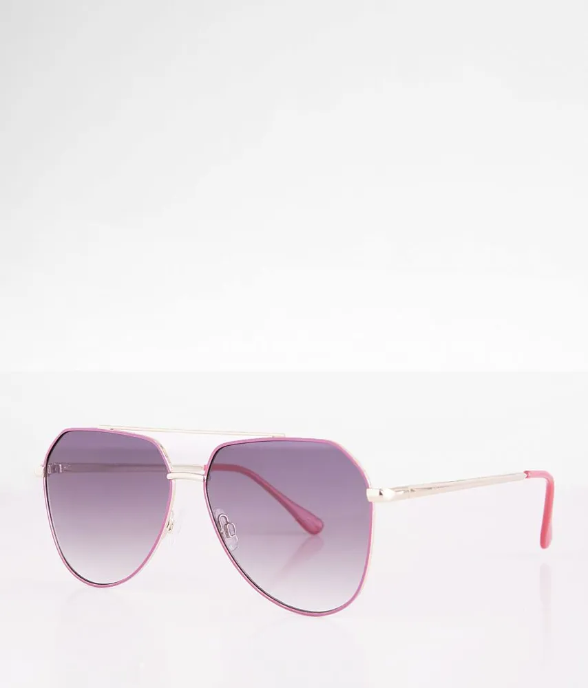Enamel Aviator Sunglasses