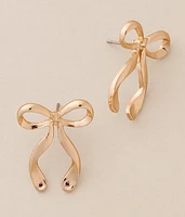 boutique by BKE Bow Earring