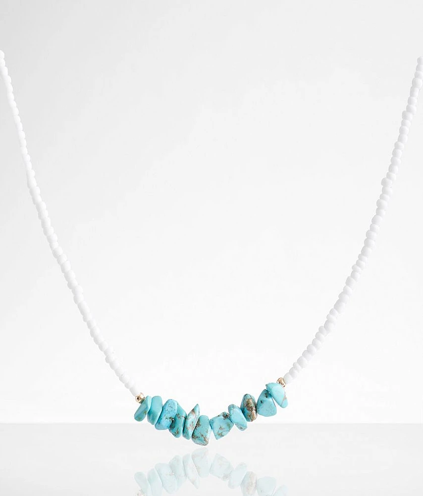 Turquoise Stone Necklace