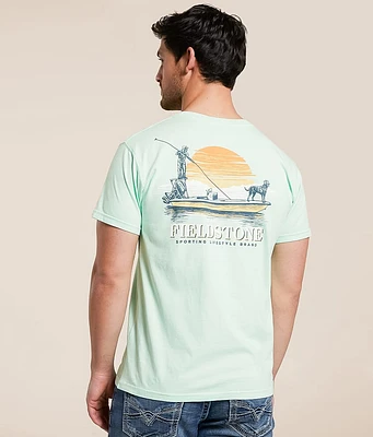 Fieldstone Flats Boat Dog T-Shirt