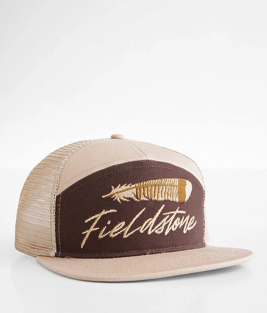 Turkey Feather Trucker Hat