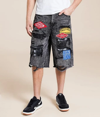 First Row Baggy 14" Jort
