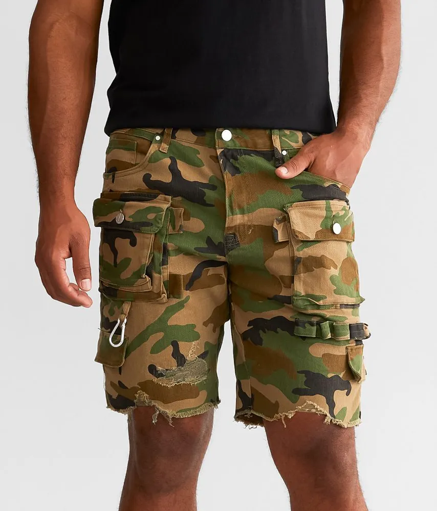 Camo Slim Stretch Short