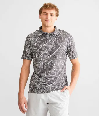 Flomotion Banana Leaf Performance Stretch Polo