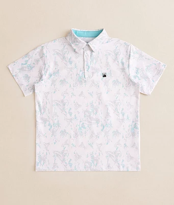 Boys - Flomotion Toothy Grunge Performance Polo