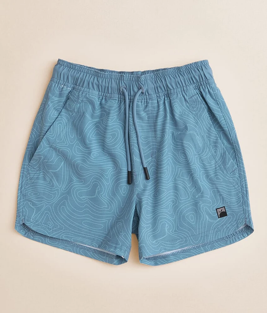 Boys - Flomotion Tooth Topo Pal Stretch Swim Trunks