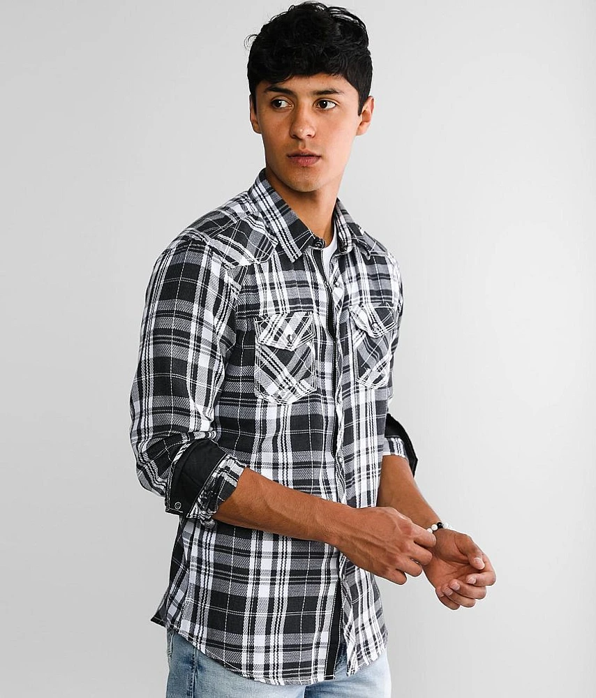 Plaid Tailored Shirt