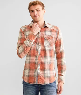 BKE Vintage Plaid Athletic Shirt