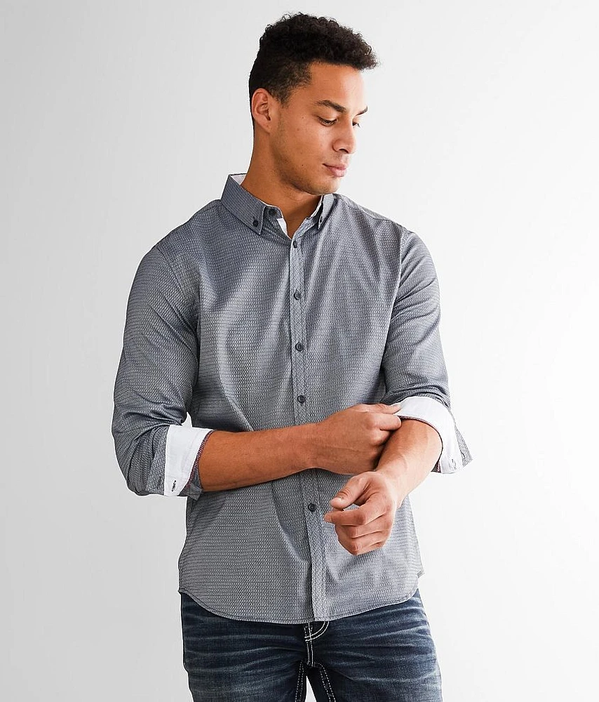 Printed Athletic Stretch Shirt
