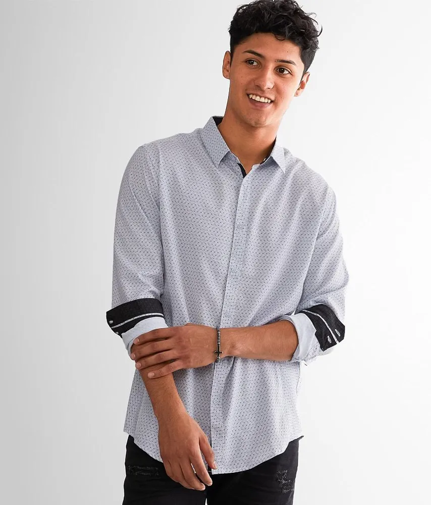 J.B. Holt Printed Athletic Stretch Shirt