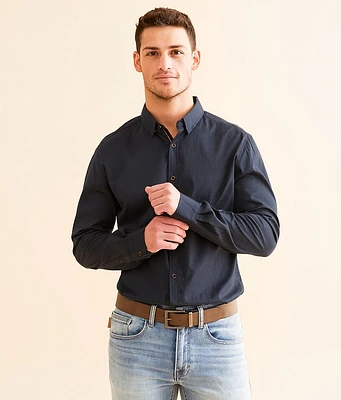 J.B. Holt Striped Athletic Stretch Shirt