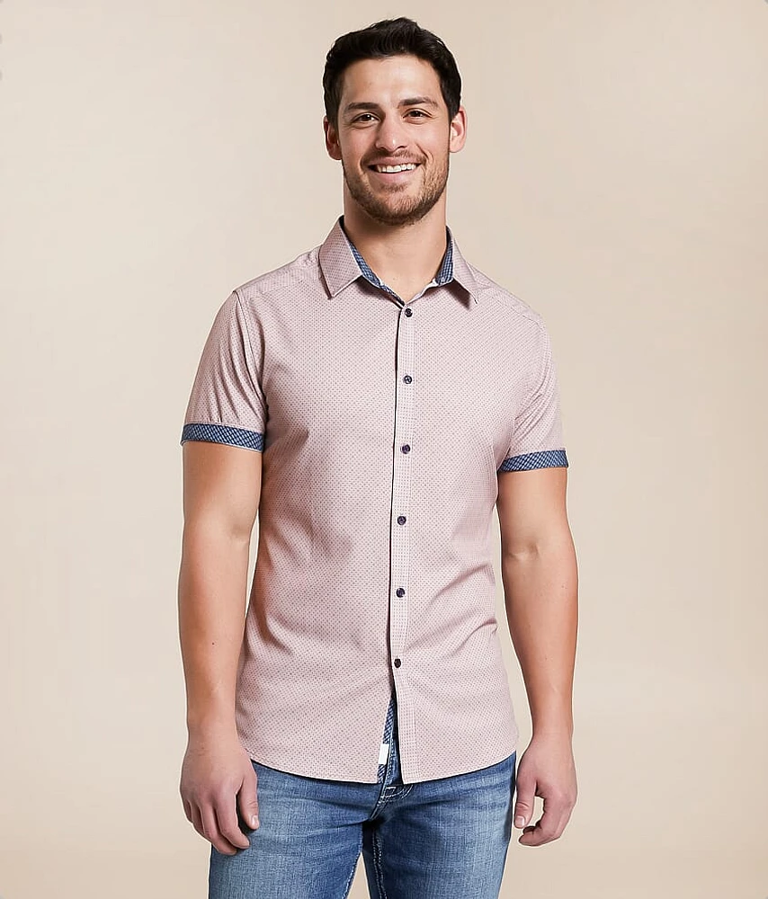 Dot Tailored Performance Stretch Shirt