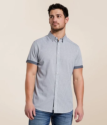 J.B. Holt Herringbone Standard Performance Stretch Shirt