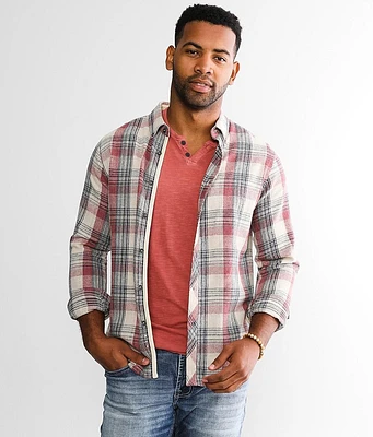 Outpost Makers Brushed Plaid Shirt