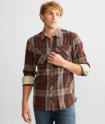Outpost Makers Brushed Plaid Shirt
