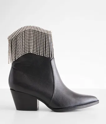 Oasis Society Nash Rhinestone Fringe Boot