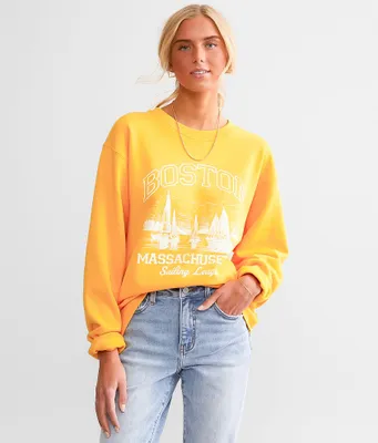 Desert Dreamer Boston Sailing Oversized Pullover