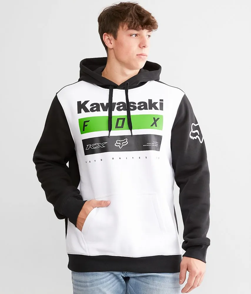 Racing Kawasaki Stripes Hooded Sweatshirt