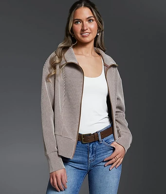 Buckle Black Meadow Striped Jacket