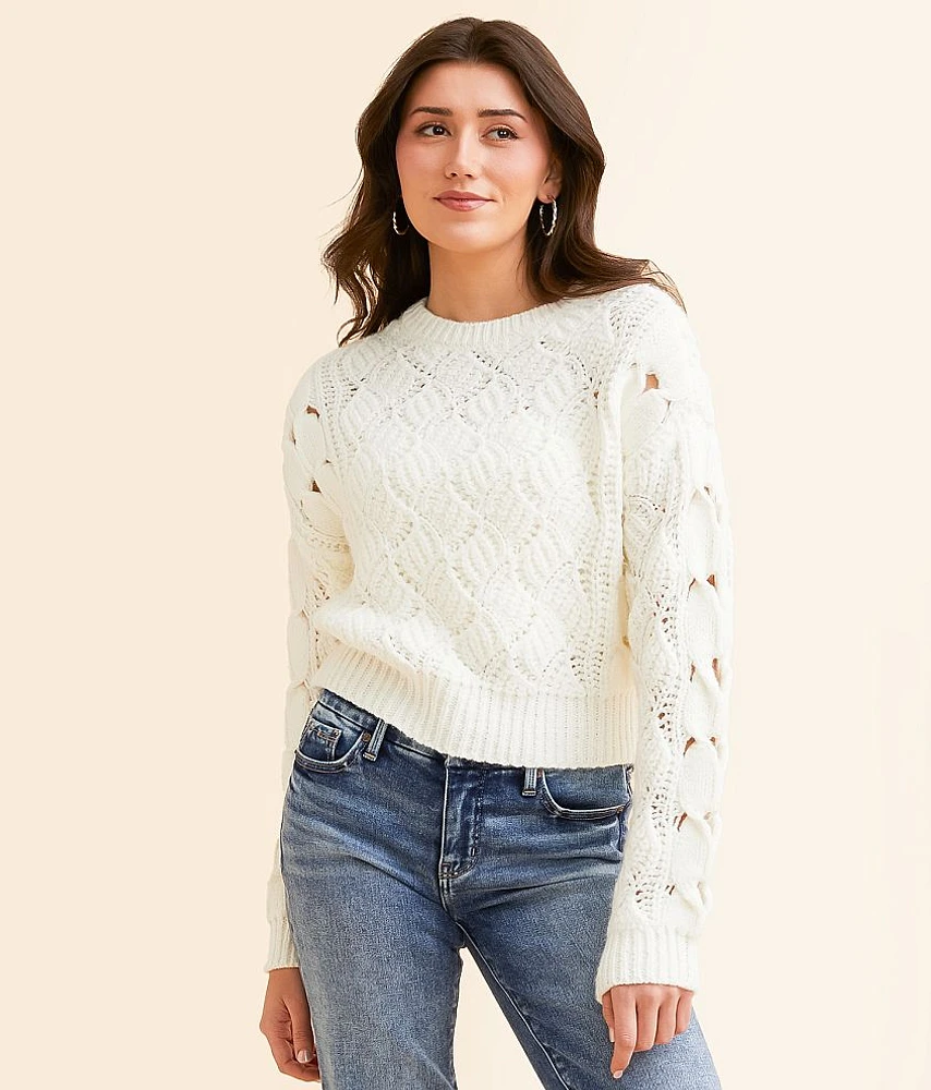 Plush Cropped Sweater