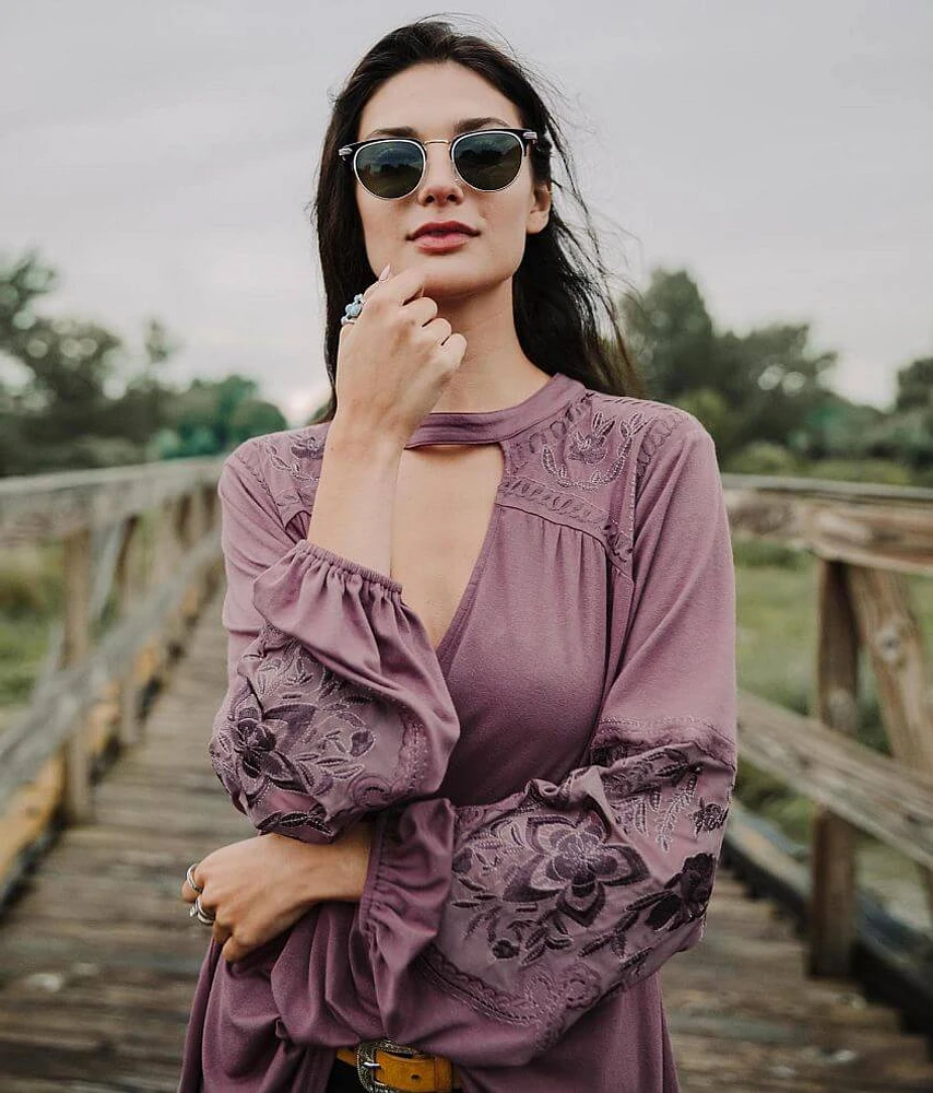 Keyhole Tunic Top