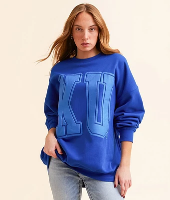 Kansas Varsity Oversized Pullover