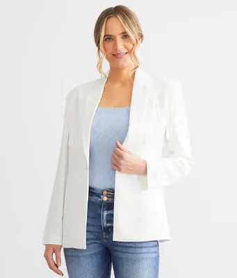Gee Clothing Oversized Fringe Blazer