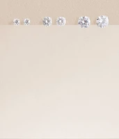 boutique by BKE 3 Pack Rhinestone Earring Set