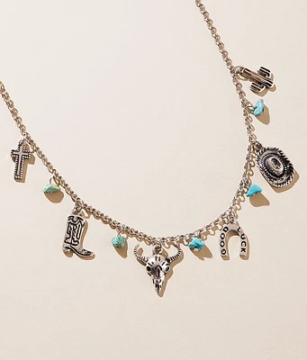Sterling & Stitch Western Charm Necklace