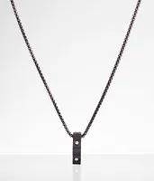 BKE Rhinestone Ring 24" Necklace