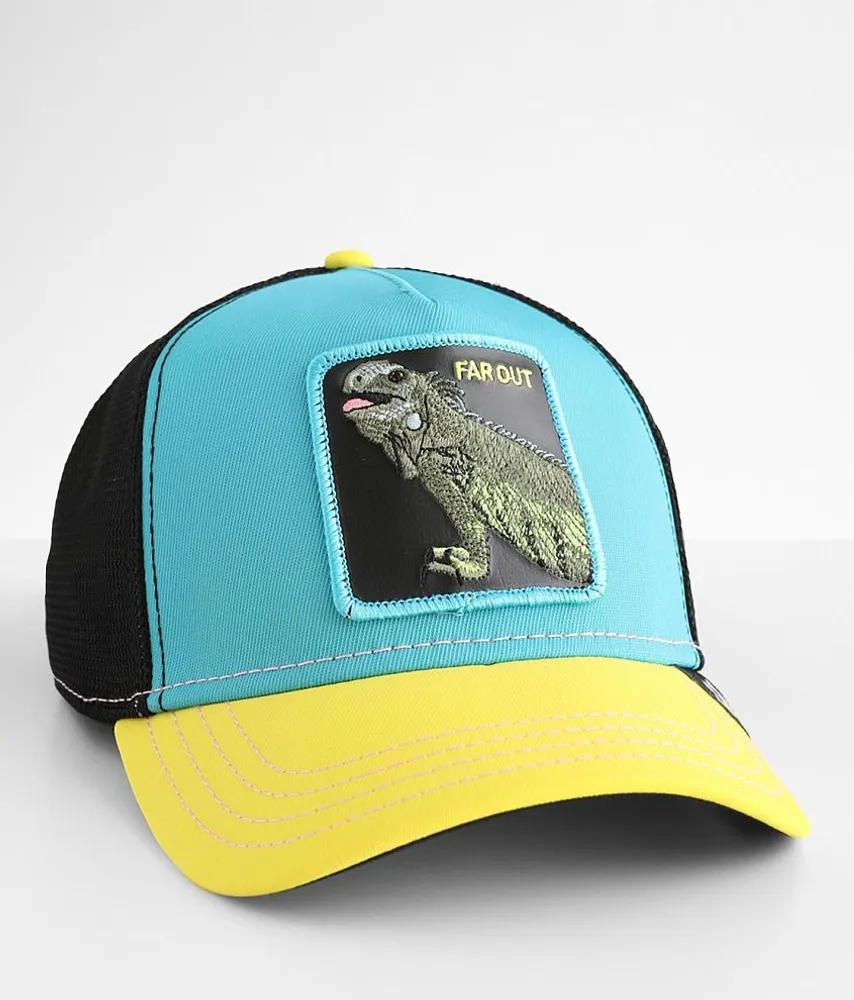 Iguana Party Stretch Trucker Hat