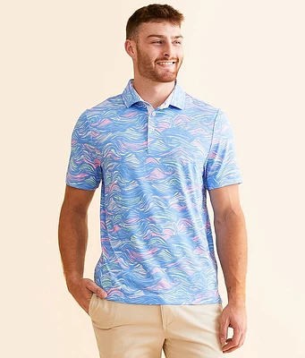 Good Good Golf Makin' Waves Performance Polo