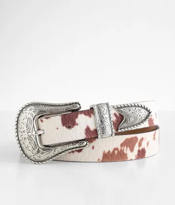 BKE Cow Print Belt