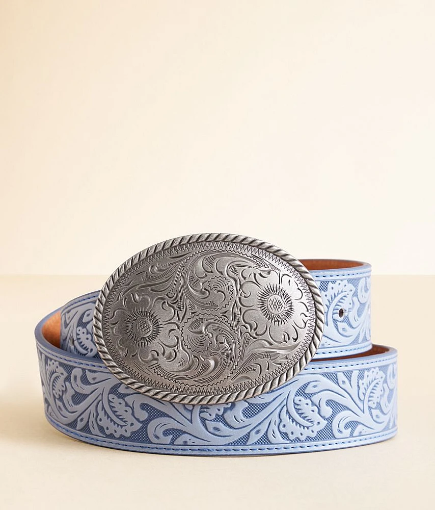 Embossed Western Belt