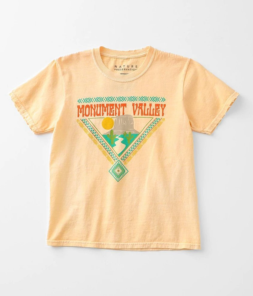 Girls - Nature Preservation Monument Valley T-Shirt