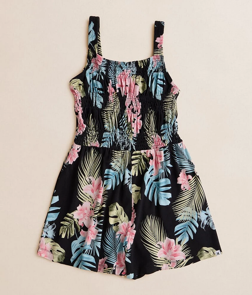 Girls - Tropical Floral Romper
