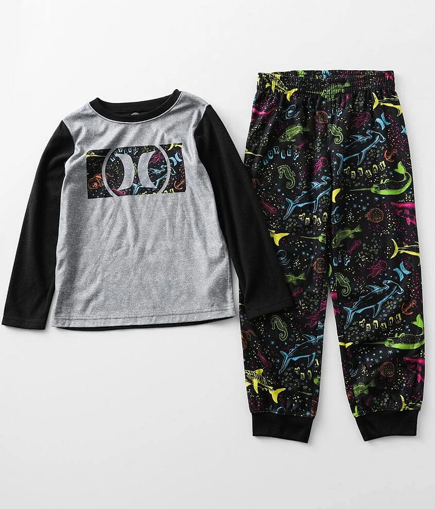 Boys - Undersea Doodle 2 Piece Pajama Set
