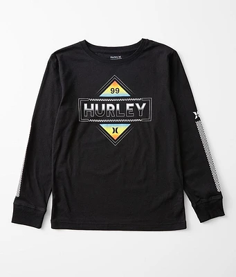 Boys - Hurley Check Box T-Shirt
