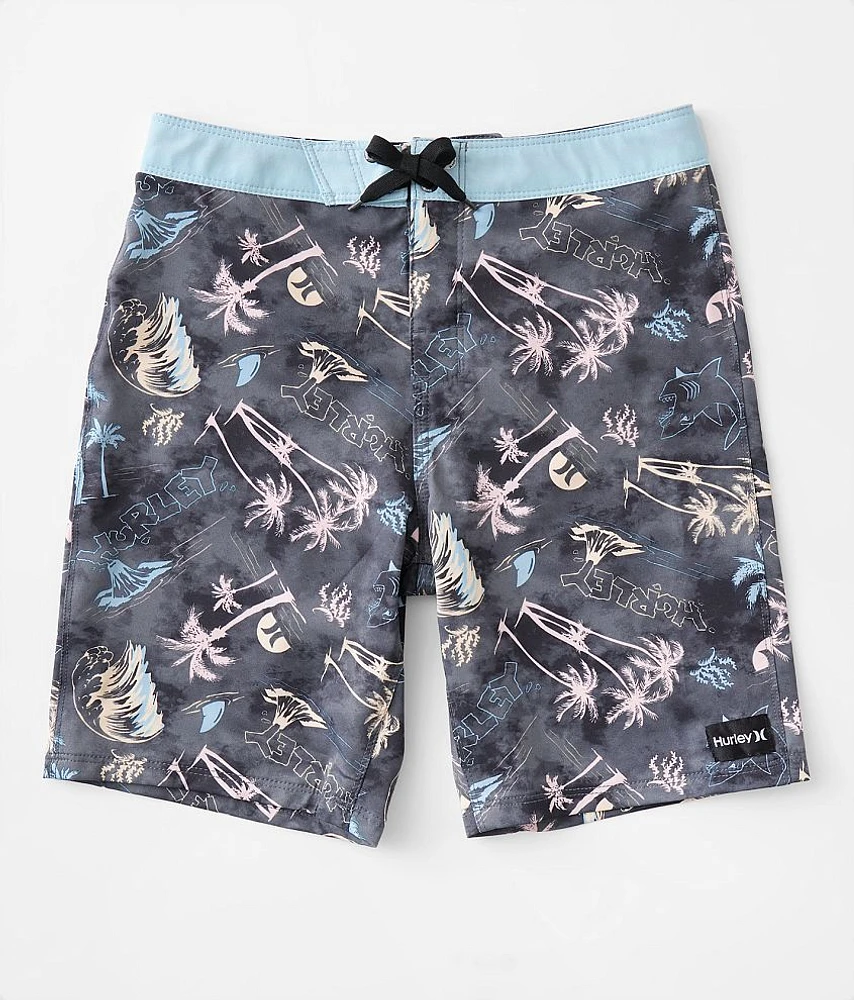 Boys - Volcano Doodle Stretch Boardshort