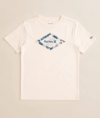 Boys - Hurley Floral Diamond T-Shirt