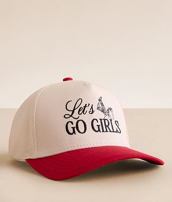 The Happiest Let's Go Girls Baseball Hat