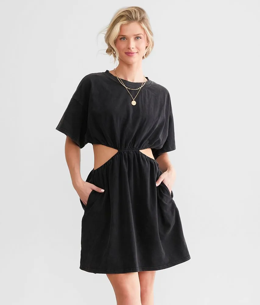 Cut-Out Mini Dress