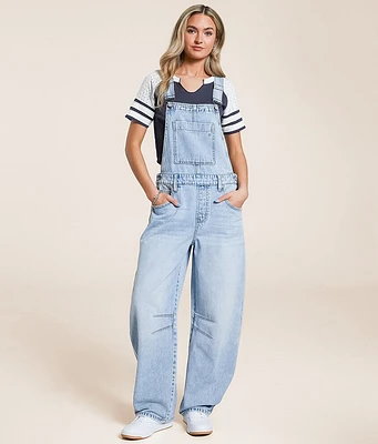 HIDDEN Sammie Barrel Denim Overalls