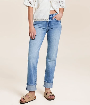 HIDDEN Chloe Cropped Straight Stretch Jean